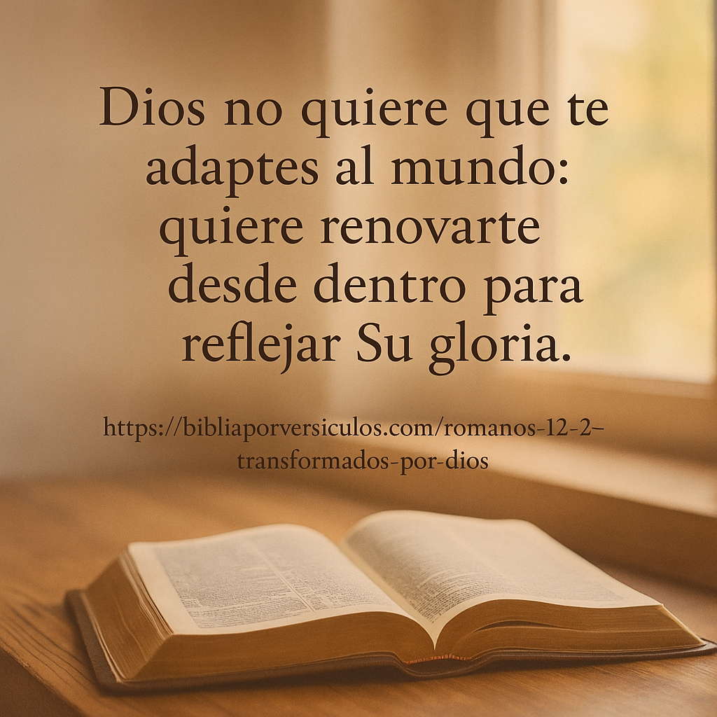 transformados por Dios