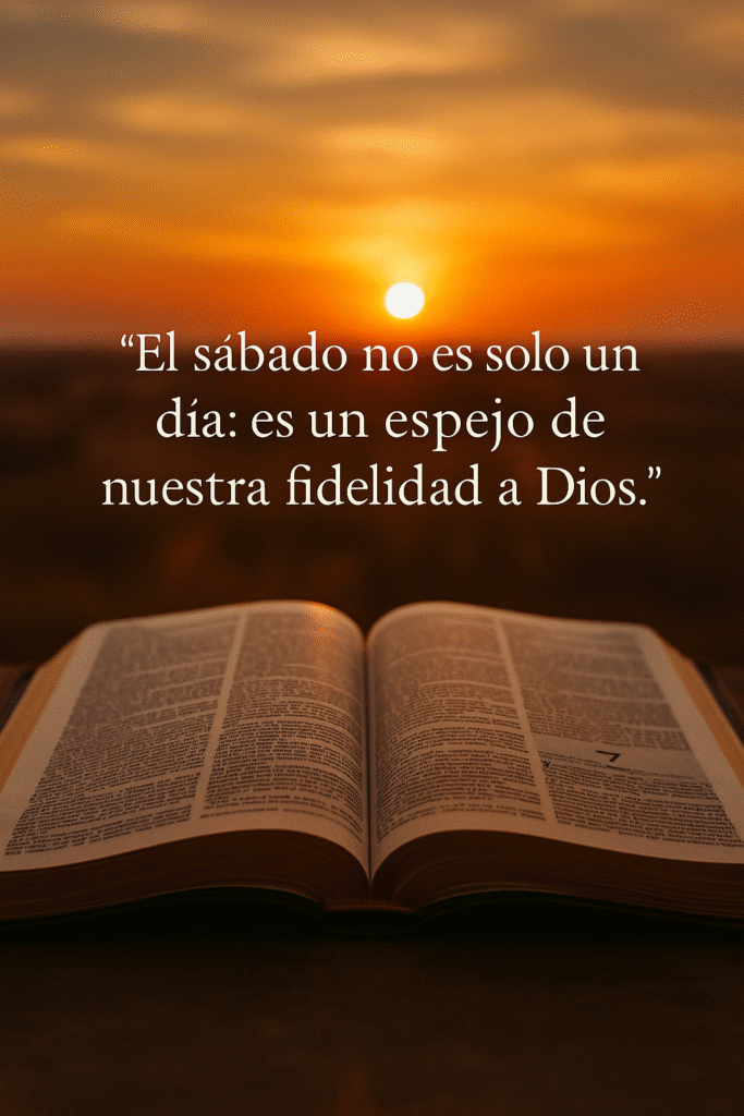 profanar el sábado