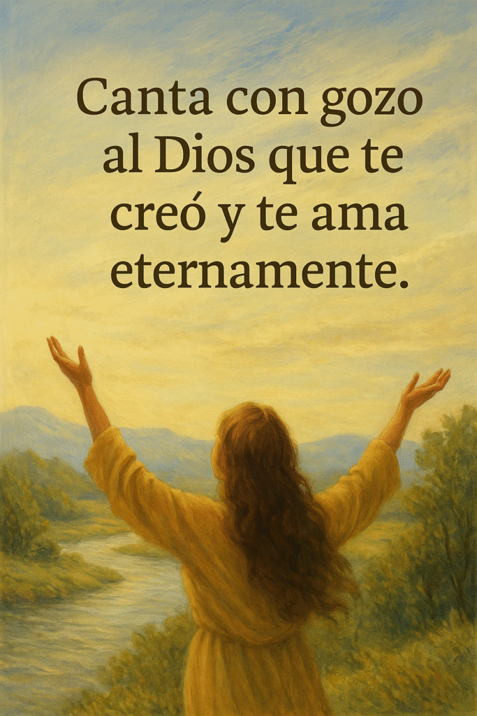 Canta con gozo al Dios que te creó y te ama eternamente – Himno 1 Cantad alegres al Señor